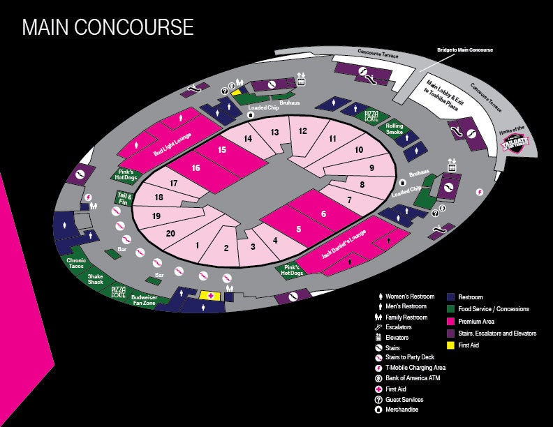 T Mobile Golden Knights Seating Chart