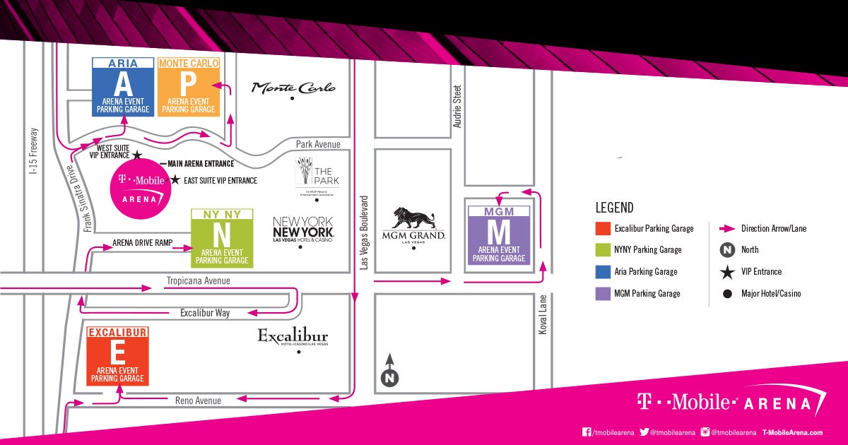 Parking T Mobile Arena parking-t-mobile-arena