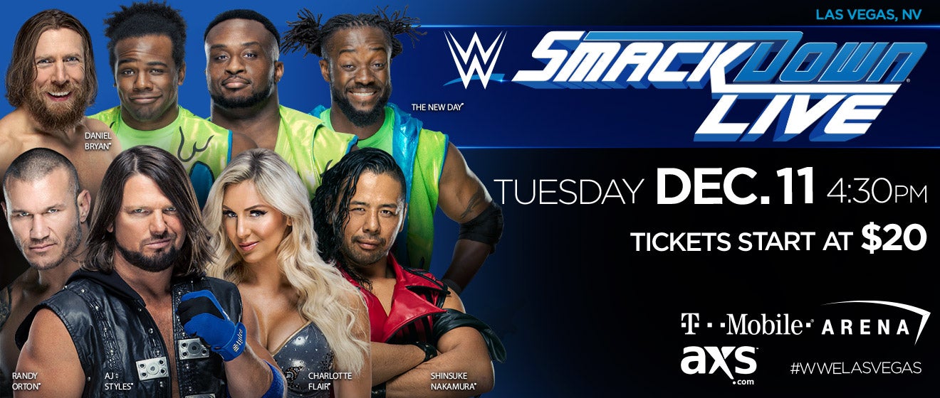 WWE Smackdown Live TMobile Arena
