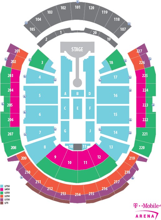 The Rolling Stones TMobile Arena