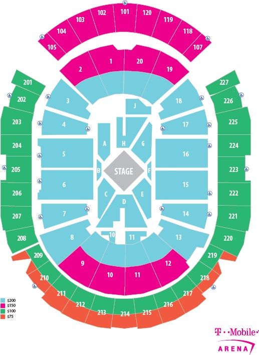 T Mobile Seating Chart George Strait