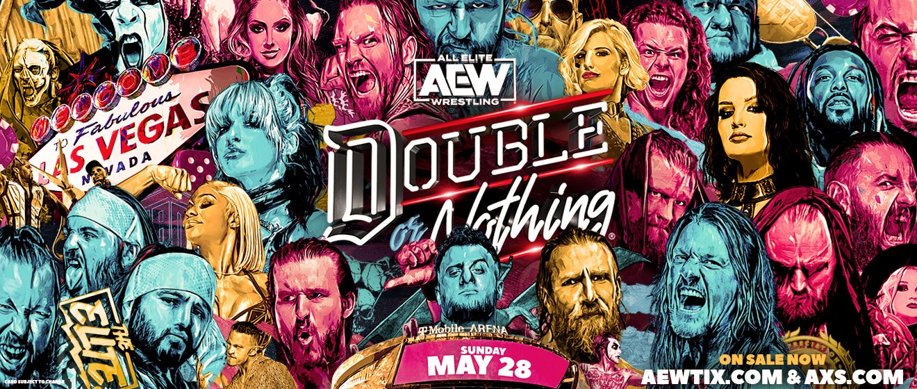 AEW Double or Nothing 2023 – Card final do evento!