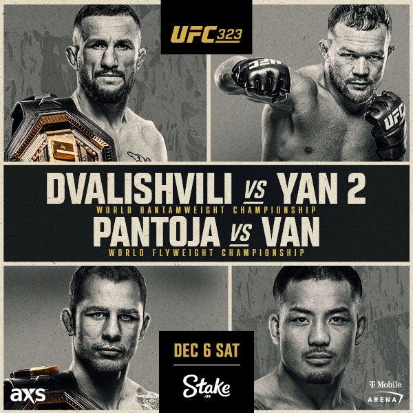 More Info for UFC 323: Dvalishvili vs Yan 2