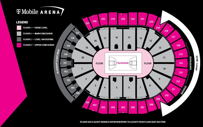 Big Arena Seating Chart