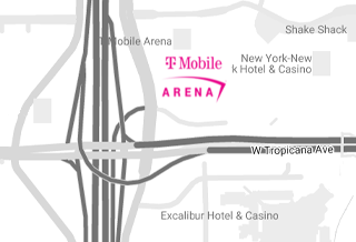 Arena Maps  T-Mobile Arena