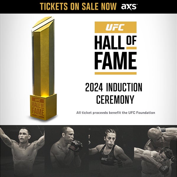 More Info for 2024 UFC Hall Of Fame Induction Ceremony 