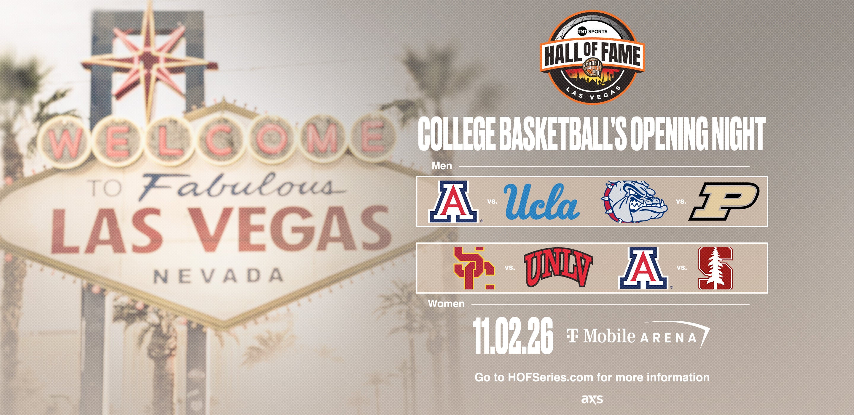 More Info for TNT Sports Hall of Fame Series Las Vegas