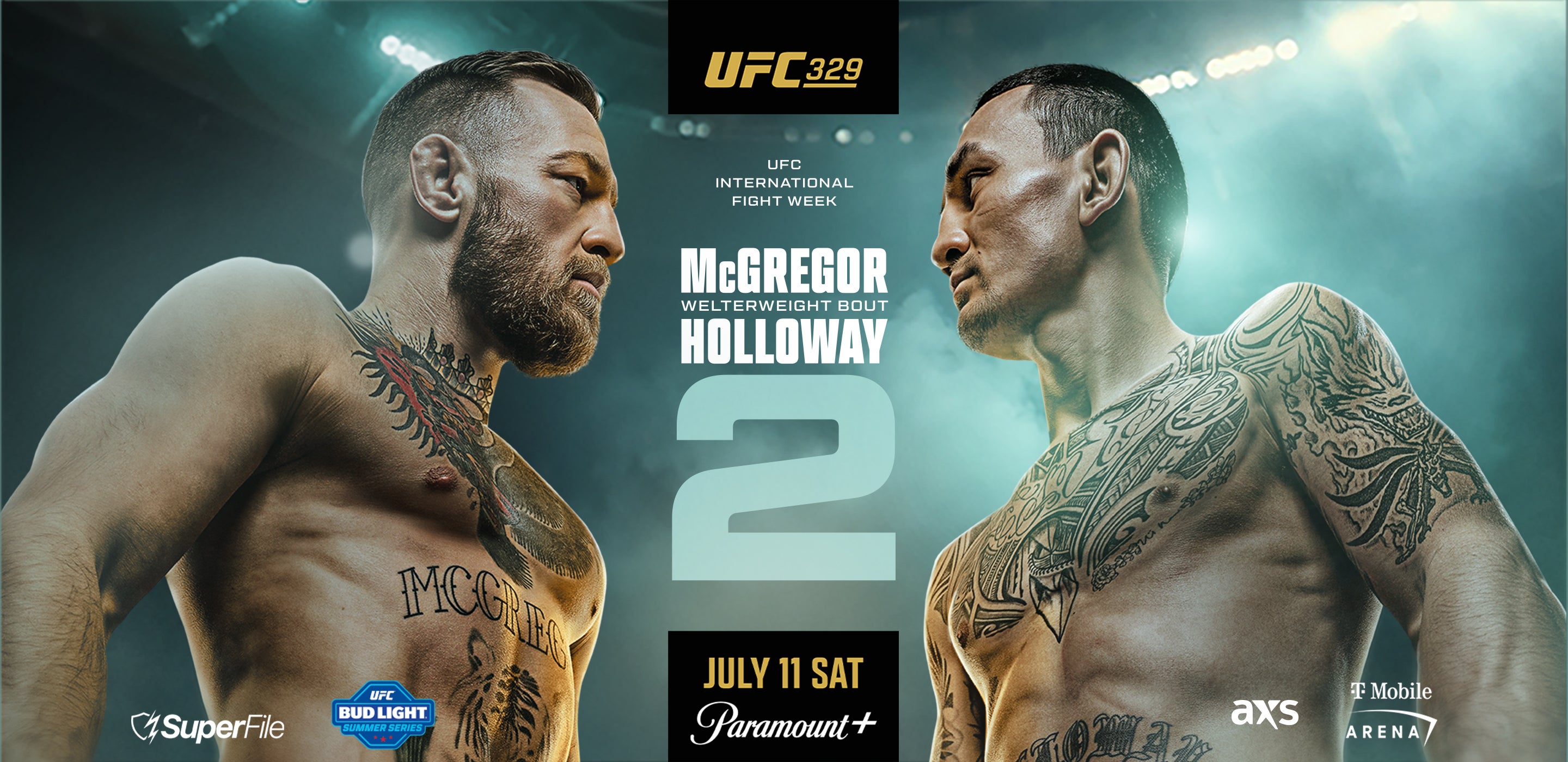 More Info for UFC 329: McGregor vs Holloway 2 