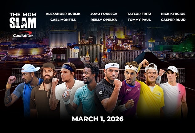 More Info for The MGM Slam Presented by Capital One 