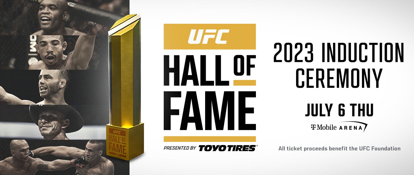 2023 UFC Hall of Fame Induction Ceremony TMobile Arena