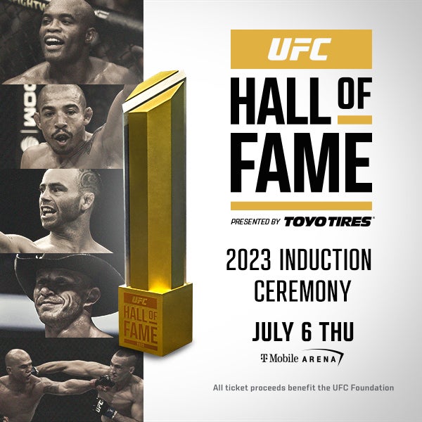 More Info for 2023 UFC Hall of Fame Induction Ceremony