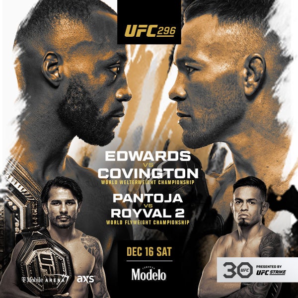 More Info for UFC 296: Edwards vs. Covington