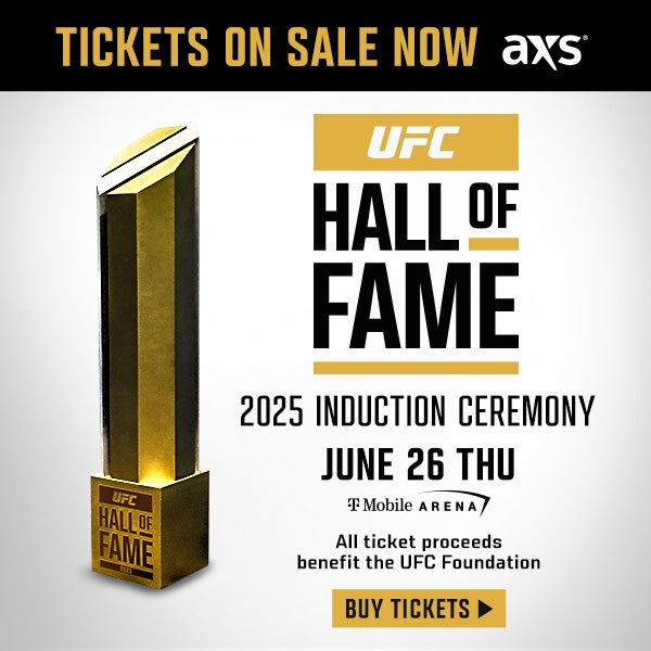 More Info for 2025 UFC Hall Of Fame Induction Ceremony