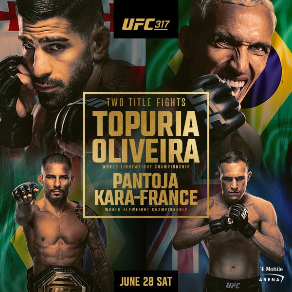 More Info for UFC 317: Topuria vs Oliveira
