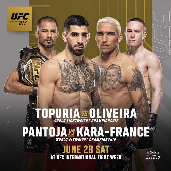 More Info for UFC 317: Topuria vs Oliveira