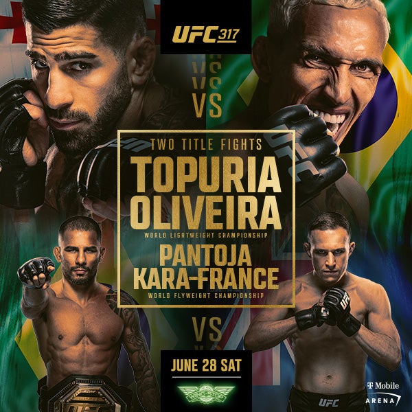 More Info for UFC 317: Topuria vs Oliveira