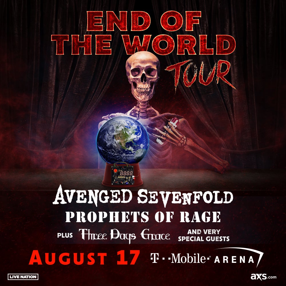 More Info for GRAMMY NOMINEES AVENGED SEVENFOLD ANNOUNCE  NORTH AMERICAN HEADLINING TOUR