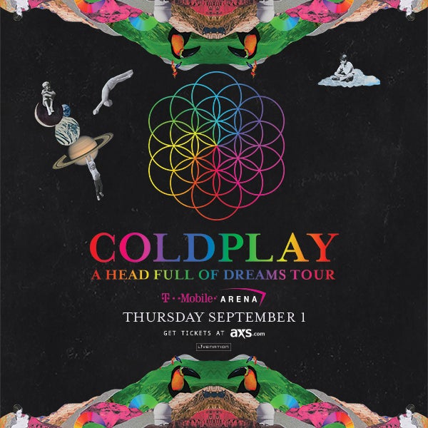 More Info for COLDPLAY COMING TO T-MOBILE ARENA THURSDAY, SEPT. 1