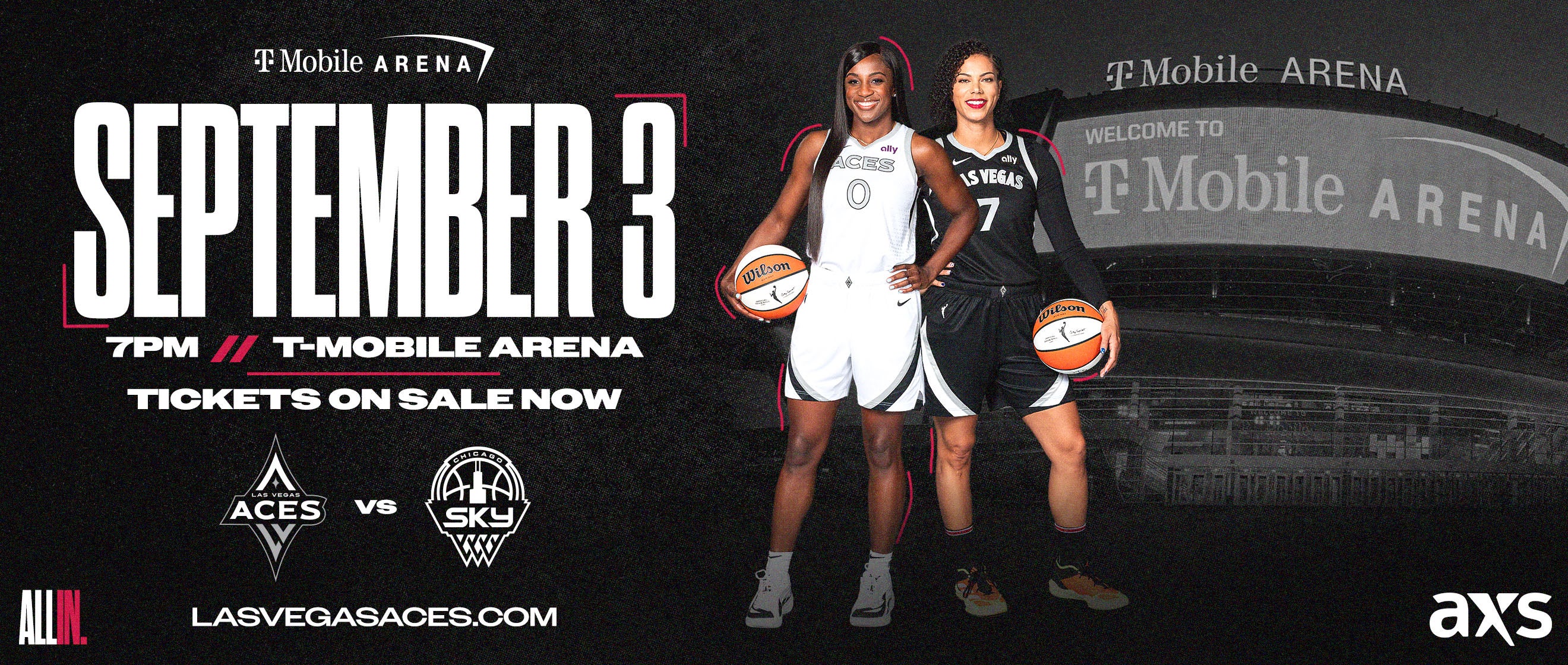 Las Vegas Aces vs. Chicago Sky - T-Mobile Arena