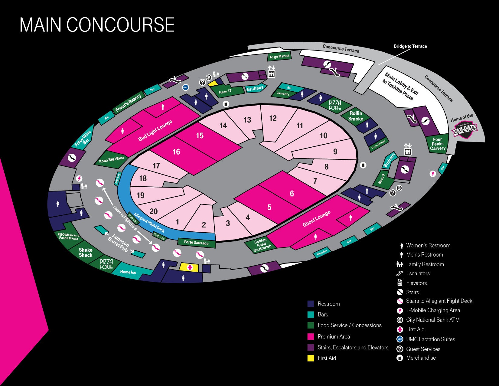 More Info for Concourse Maps