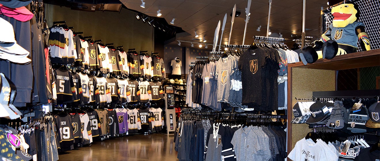 New pop-up store for Vegas Golden Knights at Park MGM